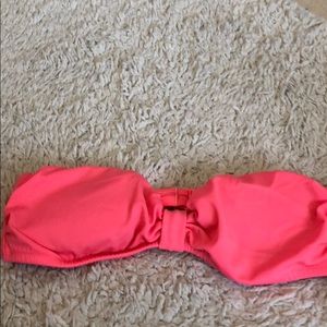 Pink bathing suit top